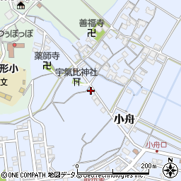 三重県津市小舟521周辺の地図