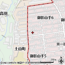 兵庫県神戸市東灘区御影山手6丁目2-18周辺の地図