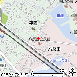 兵庫県加古川市平岡町八反田60周辺の地図