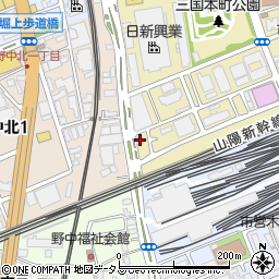 大阪西武消毒株式会社周辺の地図