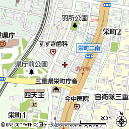 三重県歯科技工士会（一般社団法人）周辺の地図