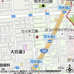 大阪府守口市菊水通3丁目3-2周辺の地図