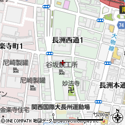 大阪鋳鋼所周辺の地図
