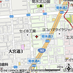 大阪府守口市菊水通3丁目3-3周辺の地図