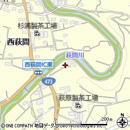 静岡県牧之原市西萩間172周辺の地図