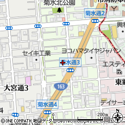 大阪府守口市菊水通3丁目3-8周辺の地図