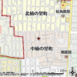 大阪府大東市中楠の里町5-25周辺の地図