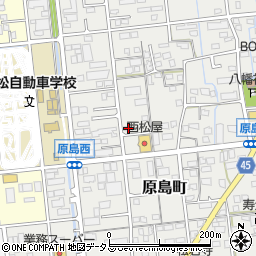 静岡県浜松市中央区原島町494周辺の地図