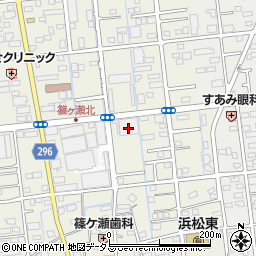 静岡県浜松市中央区篠ケ瀬町516周辺の地図
