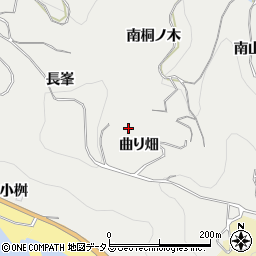愛知県知多郡南知多町内海曲り畑周辺の地図