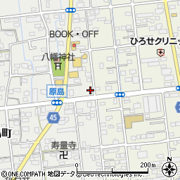 静岡県浜松市中央区原島町290周辺の地図