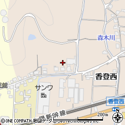 岡山県備前市香登西788周辺の地図