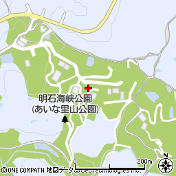 兵庫県神戸市北区山田町藍那伝庫周辺の地図