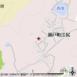 岡山県岡山市東区瀬戸町江尻1679-4周辺の地図