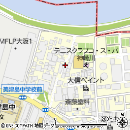 大阪食品化学株式会社周辺の地図