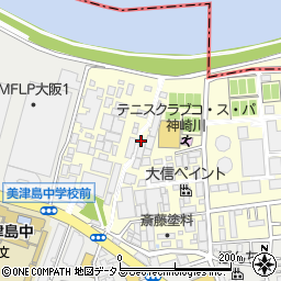 大阪食品化学株式会社周辺の地図