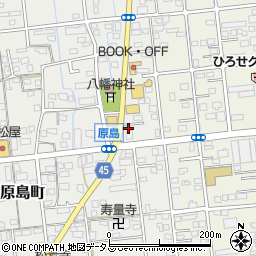 静岡県浜松市中央区原島町287周辺の地図
