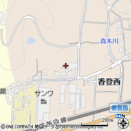 岡山県備前市香登西788-1周辺の地図