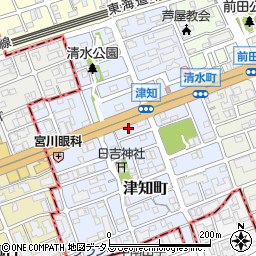 秦古美術周辺の地図