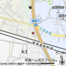 愛知県豊橋市東幸町東明1周辺の地図