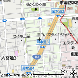 大阪府守口市菊水通3丁目1-14周辺の地図