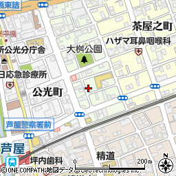 アパートメント芦屋大枡周辺の地図