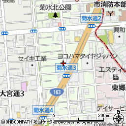 大阪府守口市菊水通3丁目1-12周辺の地図