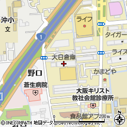 大日運輸倉庫株式会社周辺の地図