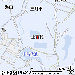 愛知県知多郡南知多町大井上苗代周辺の地図