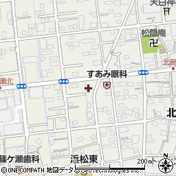 静岡県浜松市中央区篠ケ瀬町545周辺の地図