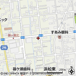 静岡県浜松市中央区篠ケ瀬町535周辺の地図