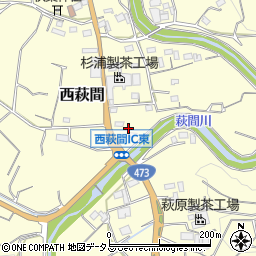 静岡県牧之原市西萩間335周辺の地図