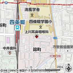 明栄会上川耳鼻咽喉科医院周辺の地図
