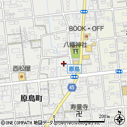 静岡県浜松市中央区原島町241周辺の地図