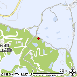 兵庫県神戸市北区山田町藍那下小野周辺の地図