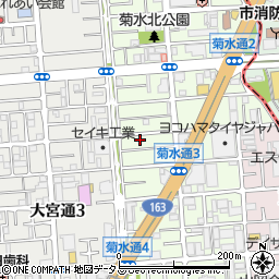 大阪府守口市菊水通3丁目1-4周辺の地図