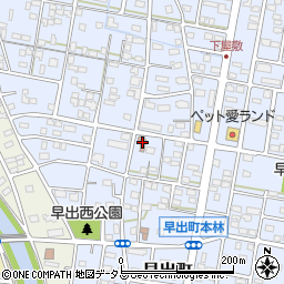 浜松早出郵便局 ＡＴＭ周辺の地図