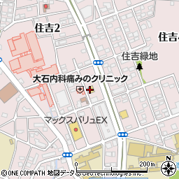 ローソン浜松住吉二丁目店周辺の地図