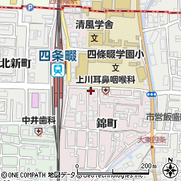 ドクター関塾四条畷駅前校周辺の地図