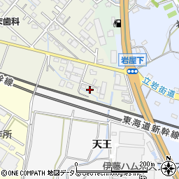 愛知県豊橋市東幸町東明8周辺の地図