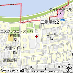 日本ガス機器検査協会（一般財団法人）　大阪検査所周辺の地図