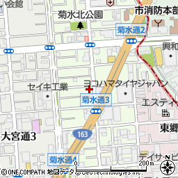 大阪府守口市菊水通3丁目1-9周辺の地図