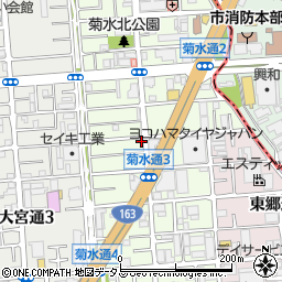 大阪府守口市菊水通3丁目1-11周辺の地図
