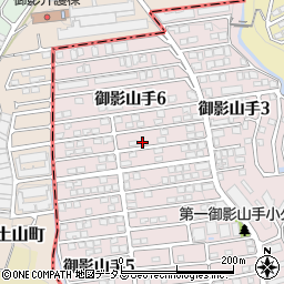 兵庫県神戸市東灘区御影山手6丁目4-12周辺の地図