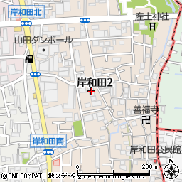 西井倉庫周辺の地図