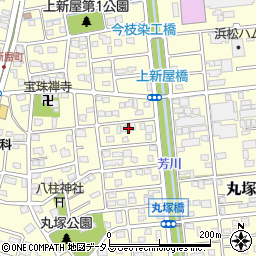 静岡県浜松市中央区丸塚町501周辺の地図
