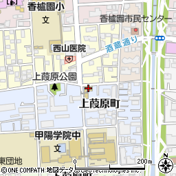 香櫨園周辺の地図
