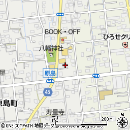 静岡県浜松市中央区原島町293周辺の地図