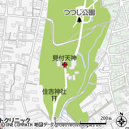 矢奈比売神社社務所周辺の地図