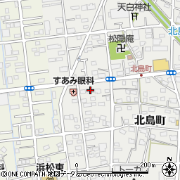 ファミリーマート浜松きたじま店周辺の地図